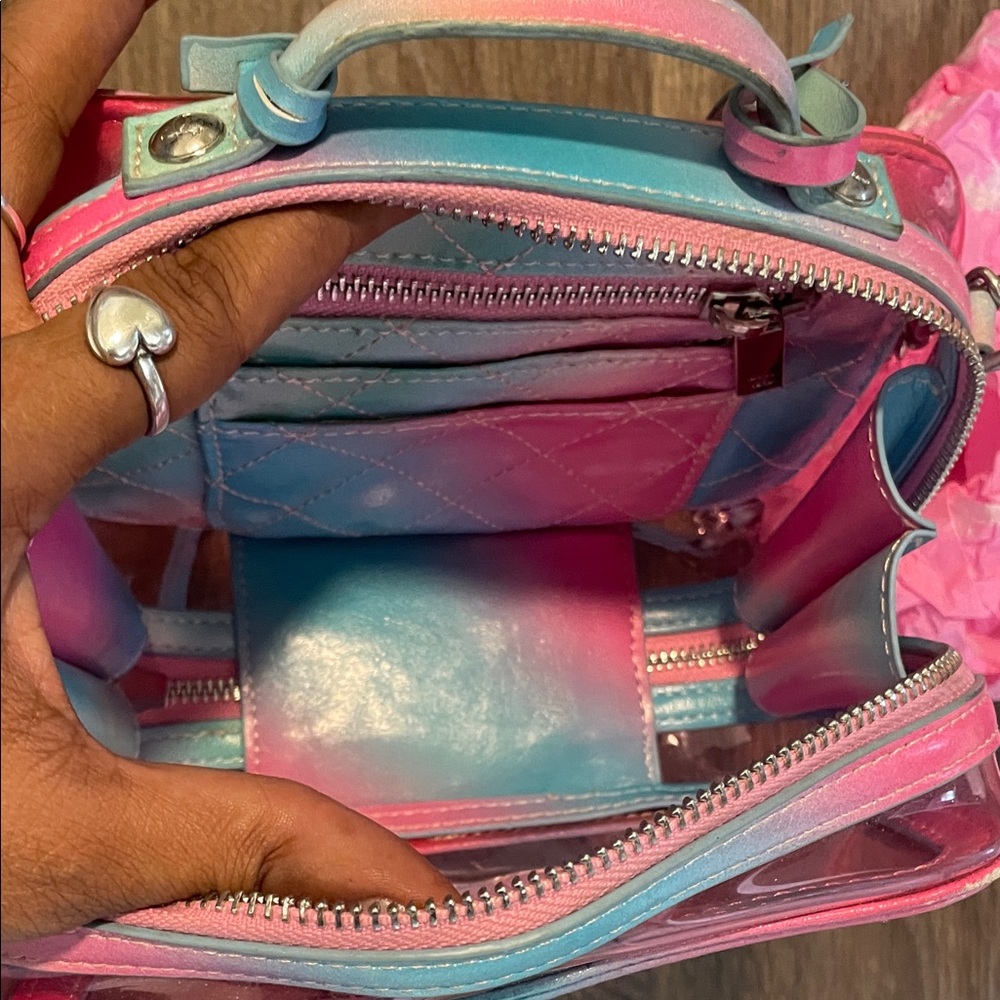 Colorful Transparent Crossbody Bag - Picture 7 of 10